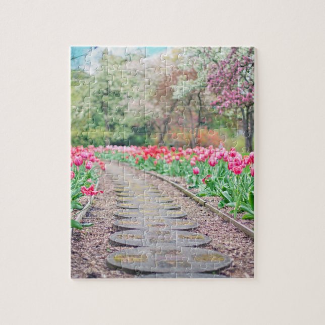Blume im Freien Spazio -1 Puzzle (Vertikal)