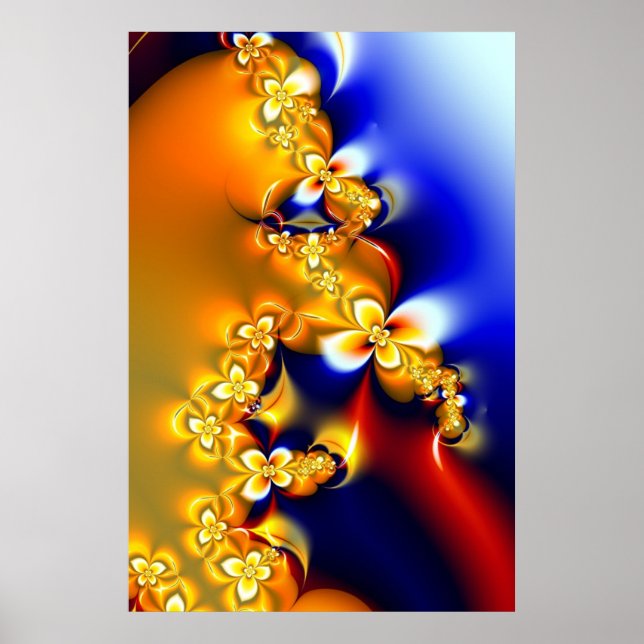 Blume im Frühjahr Poster (Vorne)