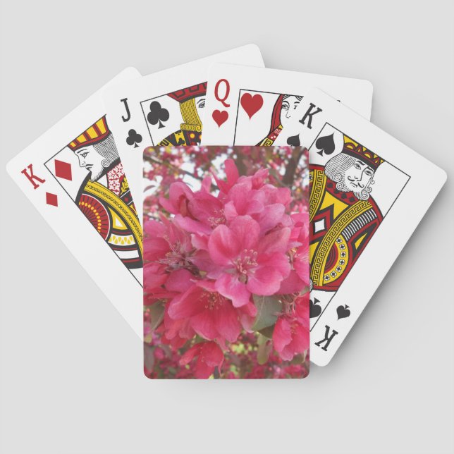 Blume im Frühjahr Spielkarten (Rückseite)