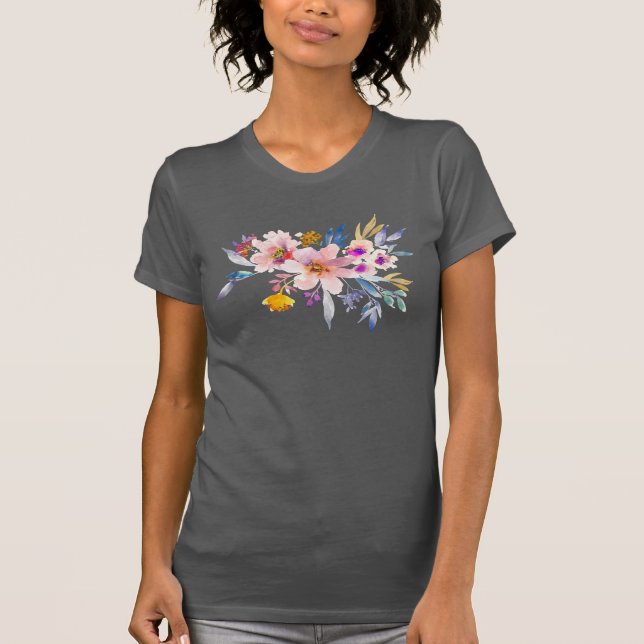 Blume im Frühjahr T-Shirt (Vorderseite)