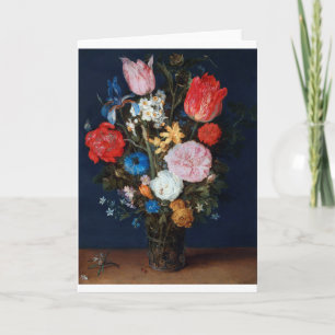 Blume im Glass Vessel, Jan Brueghel, der Ältere Karte