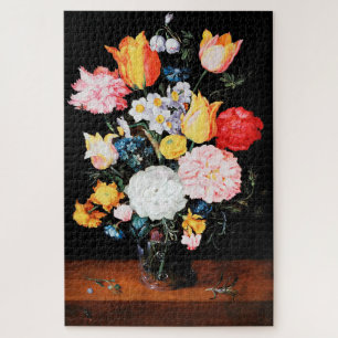Blume im Glass Vessel, Jan Brueghel, der Jüngere Puzzle