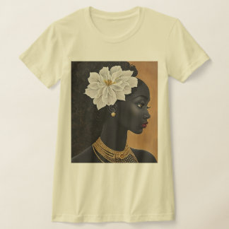 Blume im Haar T-Shirt