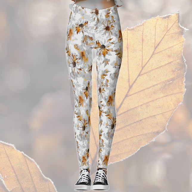 Blume im Herbst Leggings (Von Creator hochgeladen)