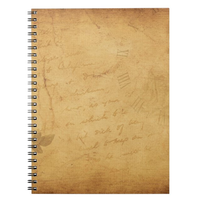 Blume im Hintergrund Notizblock (Vorderseite)