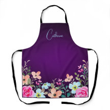 Blume im lila Garten