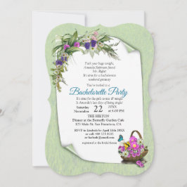 Blume im Sommer Einladung