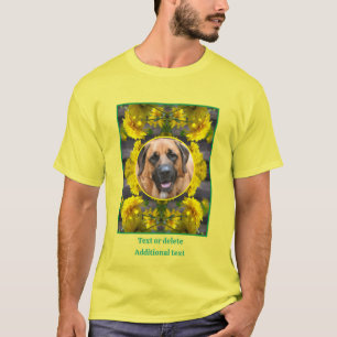 Blume im Sonnenschein erstellen Ihr eigenes Foto f T-Shirt