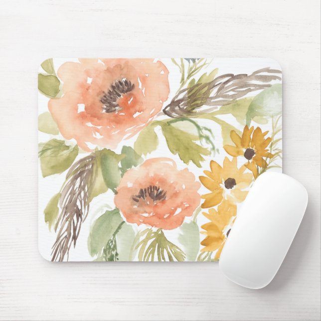 Blume im Spätsommer I Mousepad (Mit Mouse)