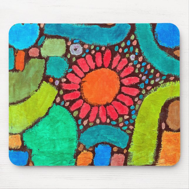 Blume im Tal, Klee Mousepad (Vorne)