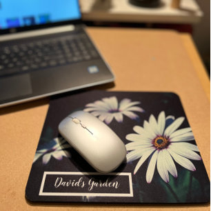 Blume im Weißen Garten Adorable Live Liebe Lauchen Mousepad