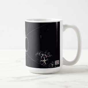 Blume im Weltraum Tasse