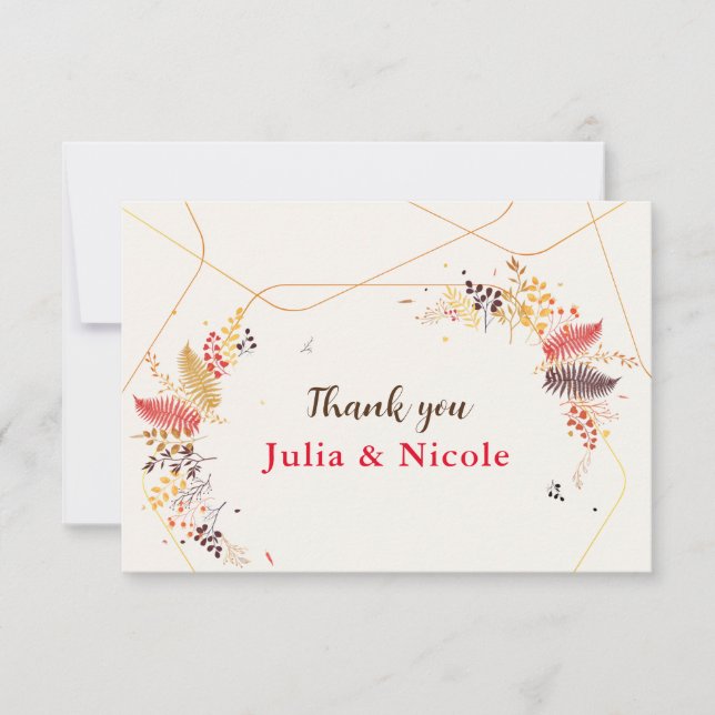 Blume im Wildwald Fern Mushrooms Foliage (Vorderseite)