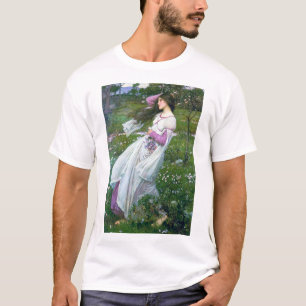 Blume im Wind, John William Waterhouse T-Shirt