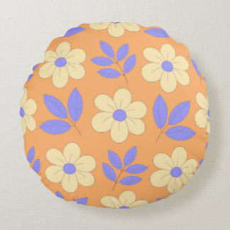 Blume im Zusammenhang mit Pachy Rundes Kissen