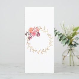 Blume in Aquarellfarben Blume