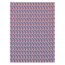 Blume in Blau und Rosa