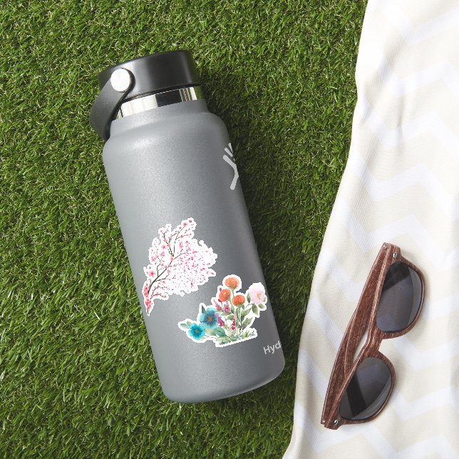 Blume in Bloom v1 Aufkleber (HydroFlask Insitu)