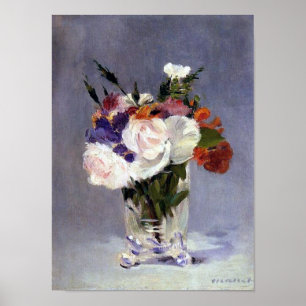 Blume in Crystal Vase Fine Art Poster