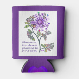 Blume in der Wüste kann kühler werden Dosenkühler