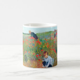 Blume in einem Feld auswählen, Mary Cassatt Kaffeetasse