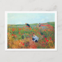 Blume in einem Feld auswählen, Mary Cassatt