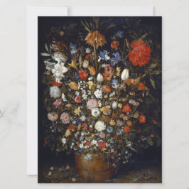 Blume in einem Holzschiff (von Jan Brueghel) Karte