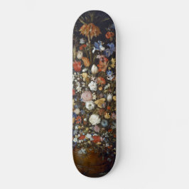 Blume in einem Holzschiff (von Jan Brueghel) Skateboard