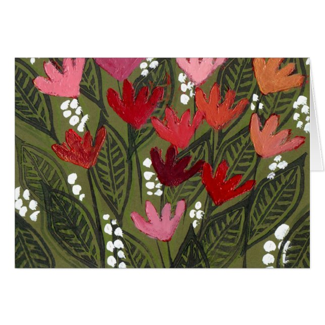 Blume in einem Traumfeld (Vorderseite (Horizontal))