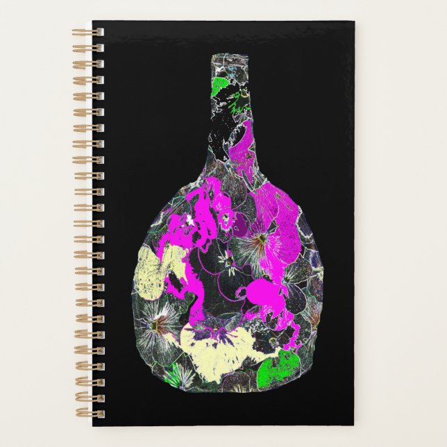 Blume in einem Vase-Planer Planer (Vorderseite)