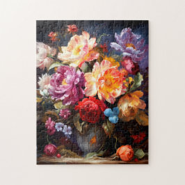 Blume in einem Vase-Rätsel Puzzle