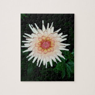 Blume in einer coolen Nacht Puzzle