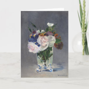 Blume in einer Kristallvase   Édouard Manet Karte