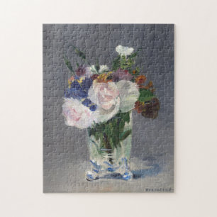 Blume in einer Kristallvase   Édouard Manet Puzzle