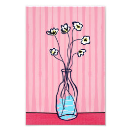Blume in einer Vase_3 Fotodruck
