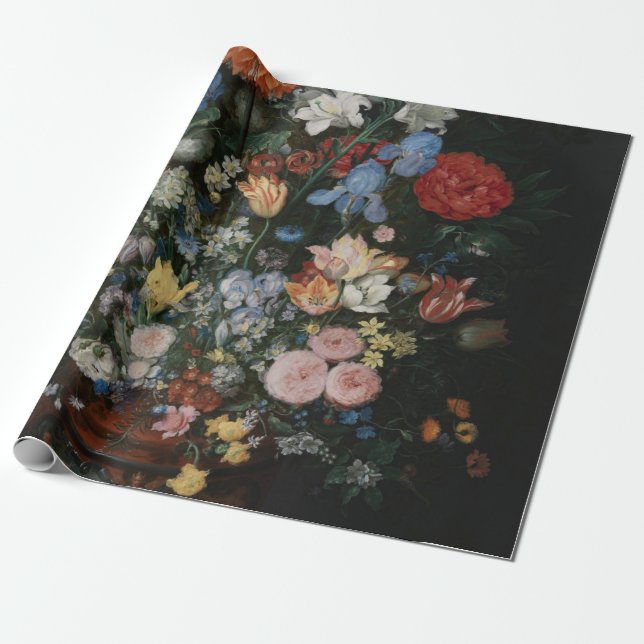 Blume in einer Vase - Jan Brueghel Geschenkpapier (Ungerollt)