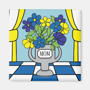 Blume in einer Vase Magnet