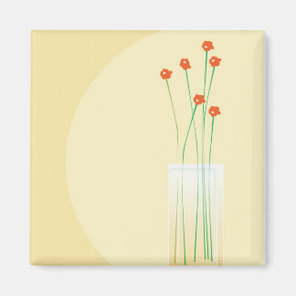 Blume in einer Vase Magnet