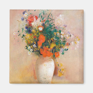 Blume in einer Vase Malerei Odilon Redon Phantasti Magnet