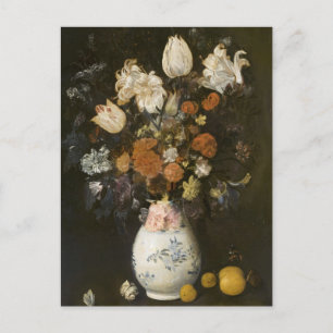 Blume in einer Vase von Judith Leyster Postcard Postkarte