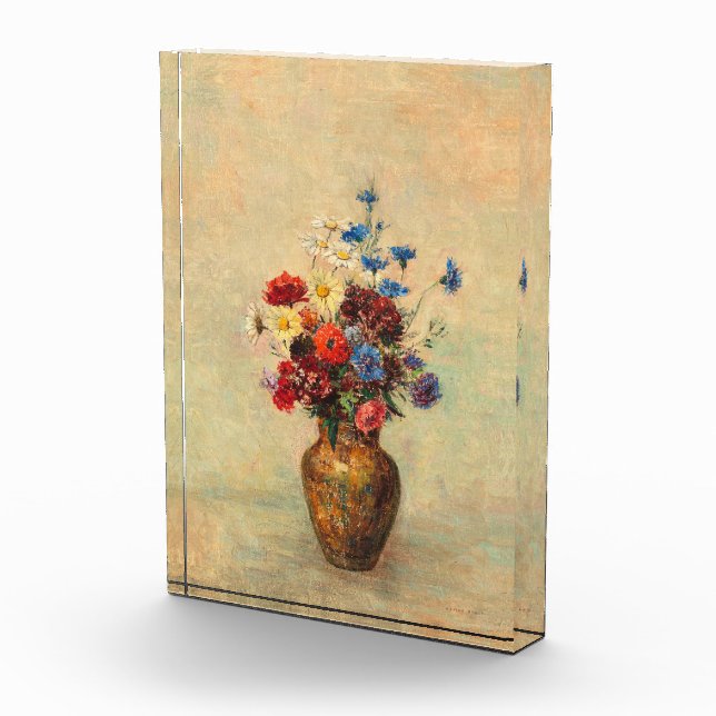 Blume in einer Vase von Odilon Redon Fotoblock (Rechts)