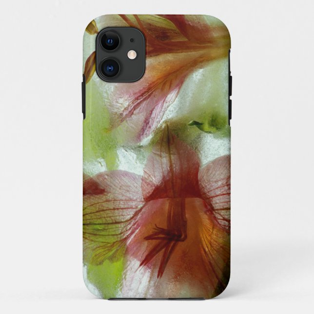 Blume in Eis Case-Mate iPhone Hülle (Rückseite)