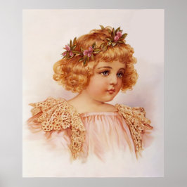 Blume in ihrem Haar Poster