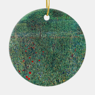 Blume in Litzlberg Klimt, Vintage Landschaft Keramik Ornament