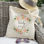 Blume in Rosa Tragetasche<br><div class="desc">Karo aus mehr als 400 beliebten Hochzeitsspielsäcken aus der "Wedding Tragetaschen" Kollektion unseres Shops! Klicken Sie auf "Design bearbeiten", um weitere Anpassungen vorzunehmen. Sie können die Größe des Schriftartes, die Farbe des Schriftartes und vieles mehr ändern! Hochzeitstaschen, Totensäcke, Blumensträuße, rustikale Blumenbeutel, rustikale Totensäcke, Name, personalisierte Totentaschen, Einkaufstüten, Brautparty, Duschgeschenktaschen, Totentaschen...</div>