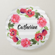 Blume in Rot und Rosa Kräne