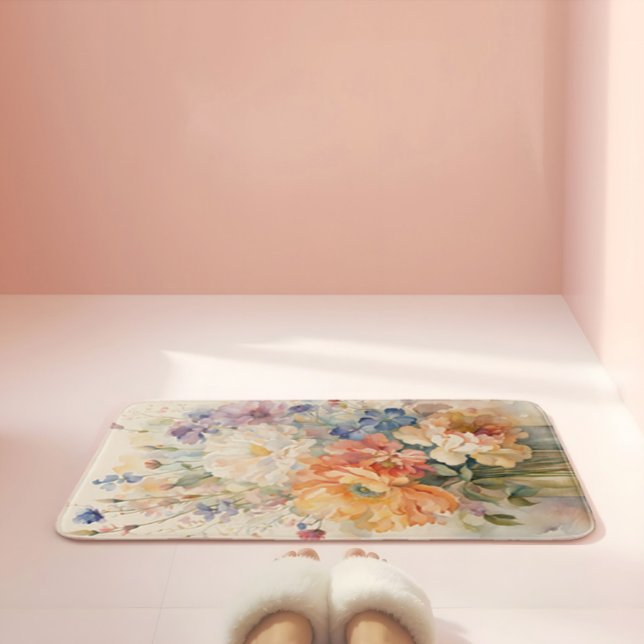 Blume in Vase Badematte (Von Creator hochgeladen)