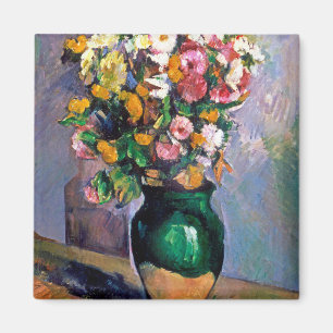 Blume in Vase, Cezanne Magnet