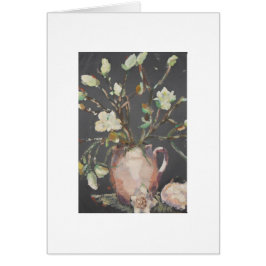 Blume in Vasenöllacken