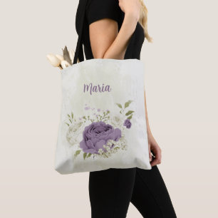 Blume in weiß und lila